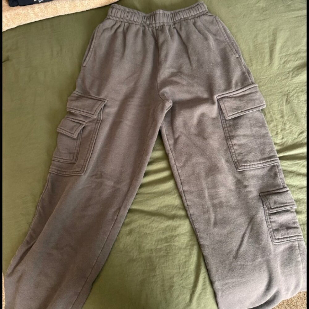 Gray Garage cargo sweatpants size xxs